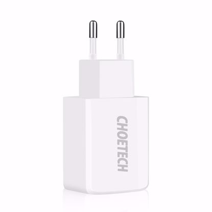 Picture of Choetech Choetech USB-A 2A EU Mains Charger in White (No Cable)