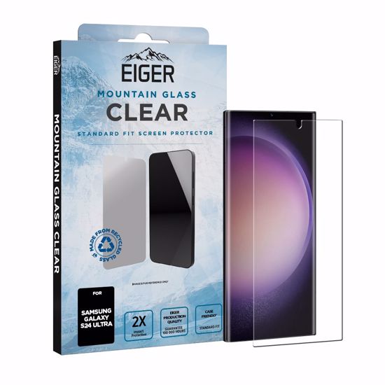 Picture of Eiger Eiger Mountain Glass CLEAR Screen Protector GRS for Samsung S24 Ultra