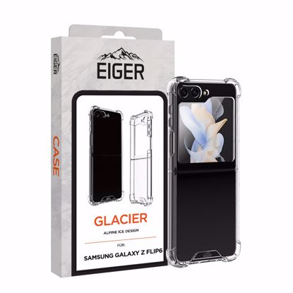 Picture of Eiger Eiger FLIP Glacier Case for Samsung Z Flip7 FE/ Z Flip6 in Clear