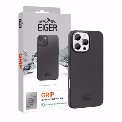 Picture of Eiger Eiger Grip Case for Apple iPhone 16 Pro Max in Black