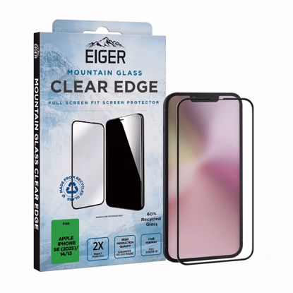 Picture of Eiger Eiger Mountain Glass CLEAR EDGE Screen Protector GRS for iPhone 16e/ 14/ 13